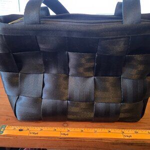 Black Harvey Seatbelt Bag